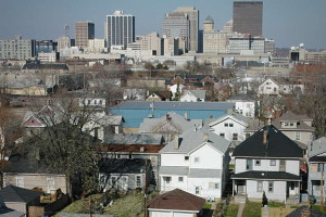 View of downtown Dayton